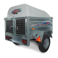 REMOLQUE DZ-250 R-10+TAPA POLIESTER-2 C