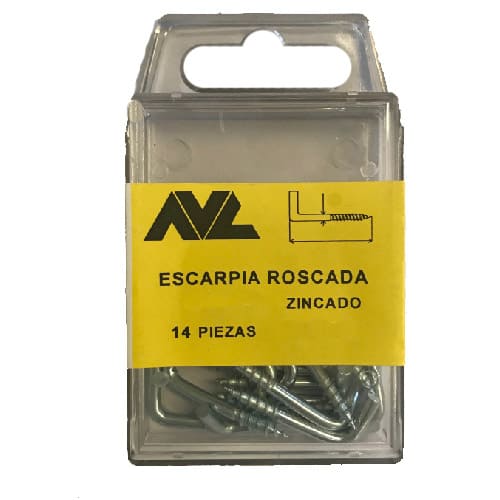 BLISTER ESCARPIA HIERRO ROSCA ZN 20X70