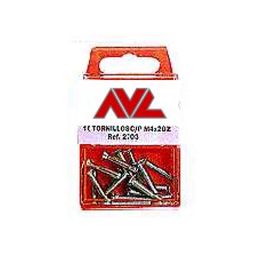 BLISTER TORNILLO C/PLANA ZN 3X30