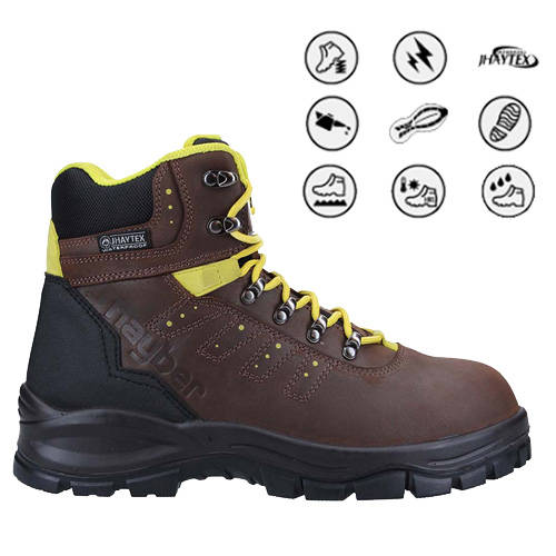 BOTA LABORAL ESTROMBOLI MARRON T-43