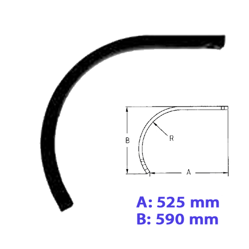 BRAZO CHISEL 40X40 LARGO (2464XL )