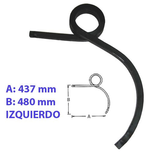 BRAZO CULTIVADOR 22 C/27 IZQUIERDO