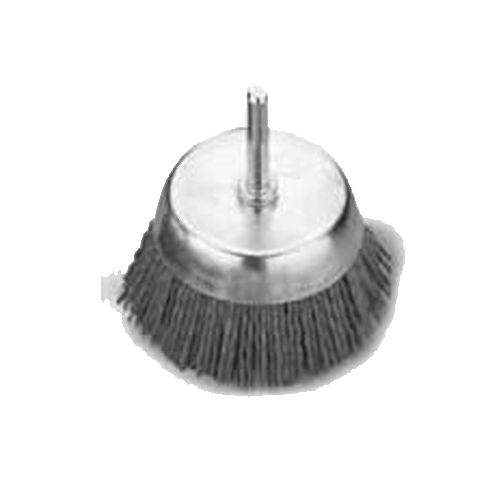 CEPILLO TAZA NYLON CON ESPIGA DE 75MM