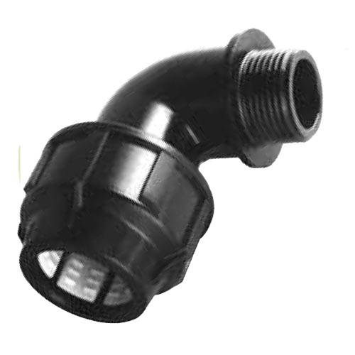 CODO FITTING ROSCA MACHO 3"-90MM