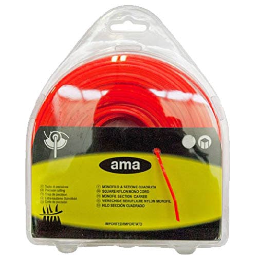 HILO DESBROZADORA CUADRADO NYLON 4MMX25M