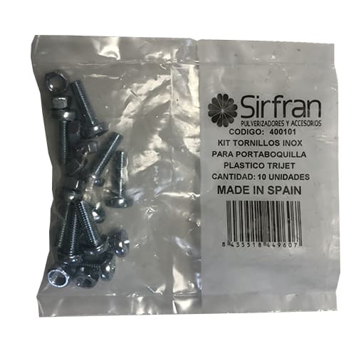 [400101] KIT TORNILLOS INOX PORTABOQUILLAS TRIJET