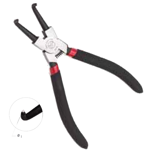 [223180] ALICATE GRUPILLAS CURVO INTERIOR 180MM